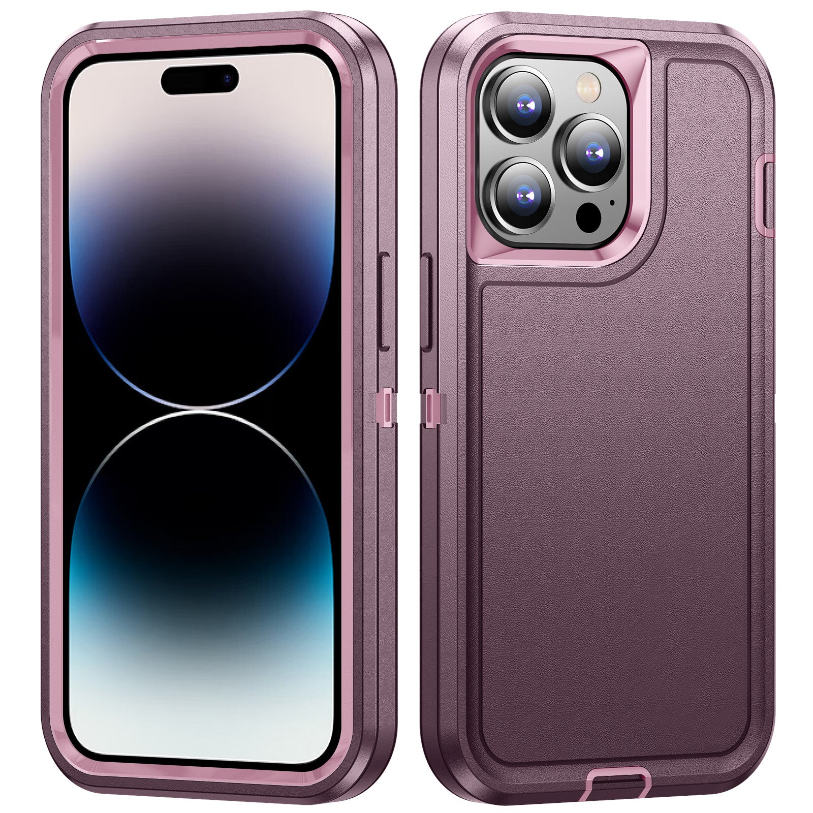 For iPhone 14 Pro Shock-Absorbing Phone Case TPU+PC+Inner EVA Paper Shockproof Cover For iPhone 14 Pro Shock-Absorbing Phone Case TPU+PC+Inner EVA Paper Shockproof Cover